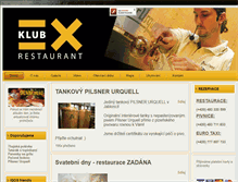 Tablet Screenshot of klubex.cz